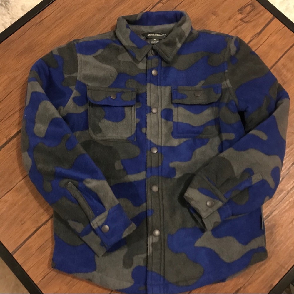 Boy’s Eddie Bauer Lined Fleece Shirt